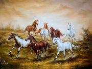 Horses 011 unknow artist